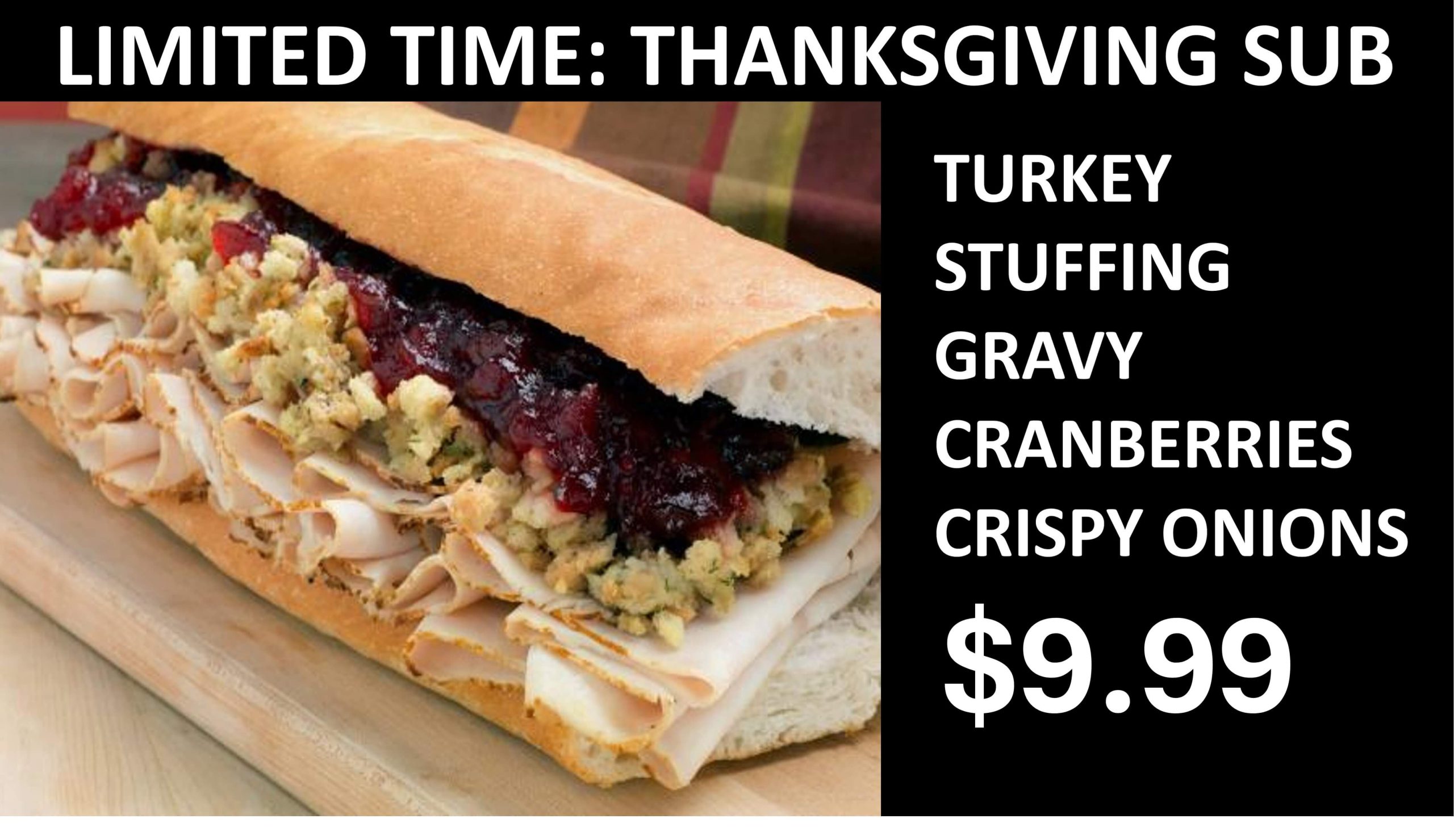 Thanksgiving Sub